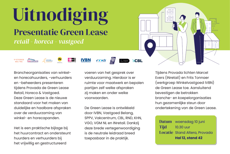 uitnodiging presentatie green lease