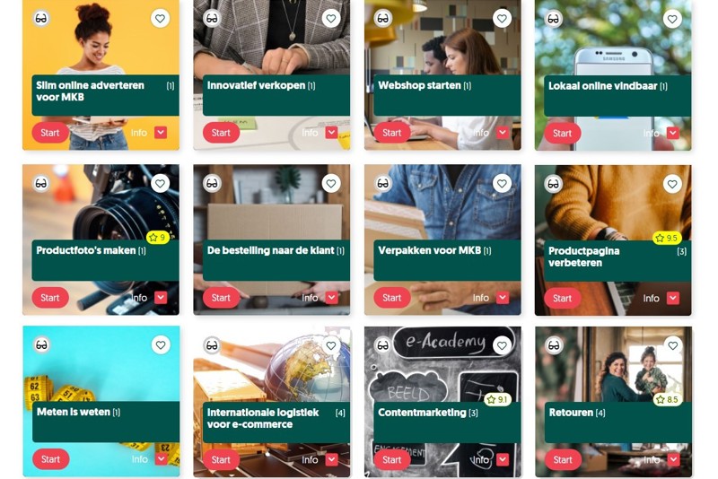 E-academy trainingen