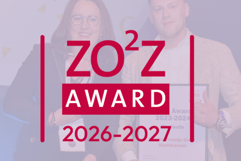 ZO2Z Award 2026 2027 Website Uitgelicht Item