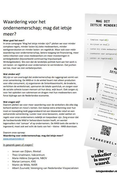 Meer, Minder